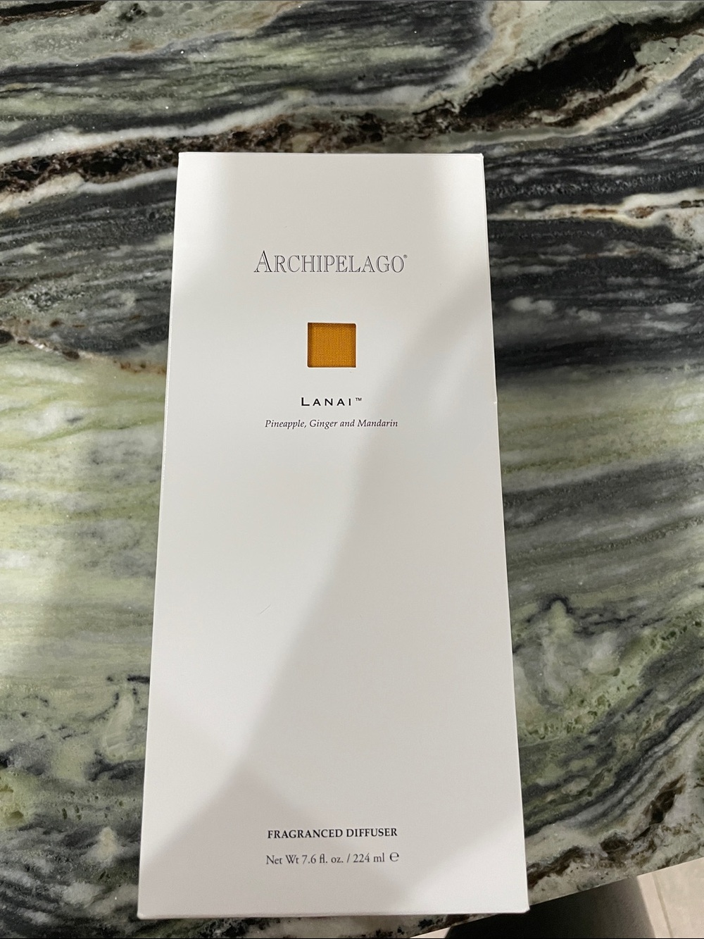 Archipelago Lanai Fragranced Diffuser - Yellow Accent